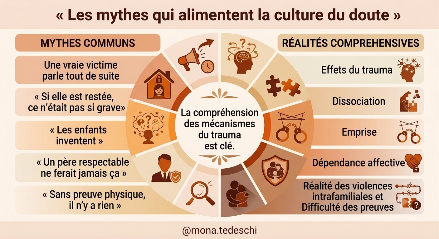 Les mythes qui alimentent la culture du doute